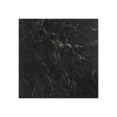 Carreau de vinyle auto-adhésif en marbre 12 po x 12 po x 1,2 mm