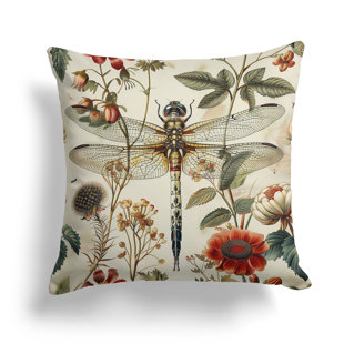 Coussin décoratif intérieur / extérieur Dragonfly Fairytale