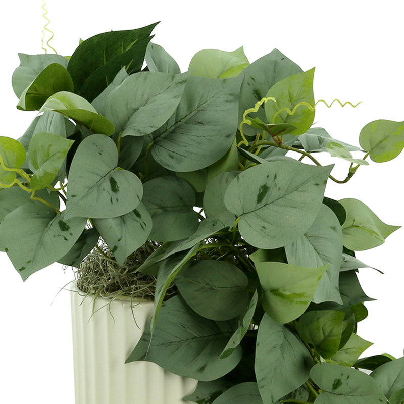 Midcre Faux Ivy Plant in Ceramic Vase