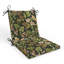 Coussin de chaise d'extérieur à dossier divisé 1 pièce avec attaches Bay Isle Home ™ Tropic Botanical