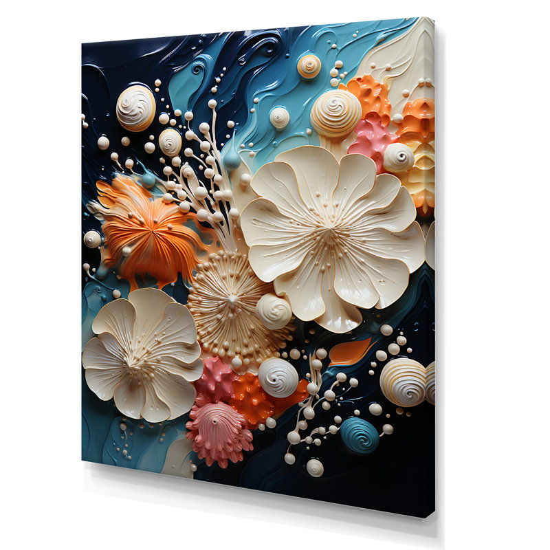 Seacreature Reflections I sur impression sur toile, H 44 po x l 34 po x P 1,5 po, Toile tendue
