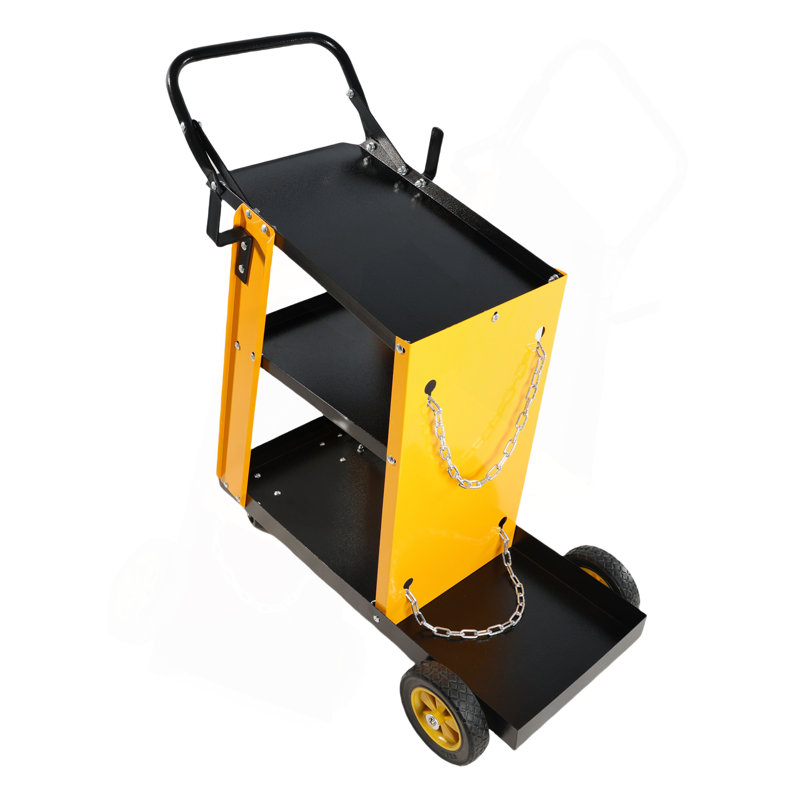 Versatile Heavy-Duty Welding Cart With Enhanced Features For Secure Storage And Mobility