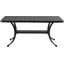 Table basse en aluminium Polebridge