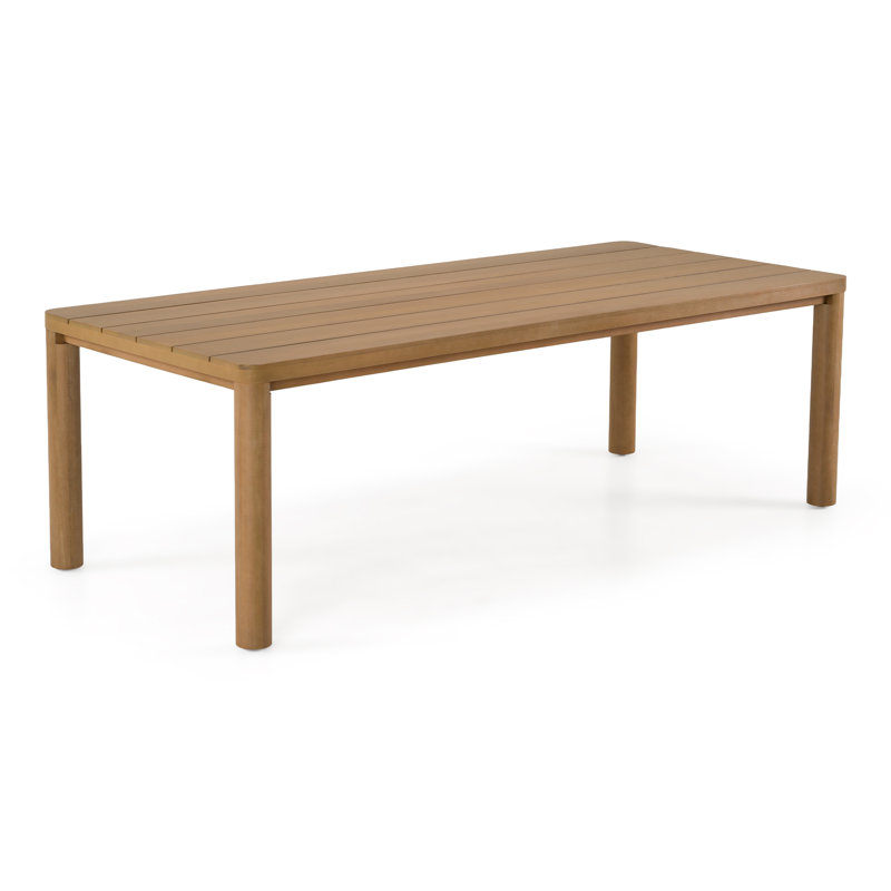 Table de salle à manger rectangulaire Evora - Eucalyptus