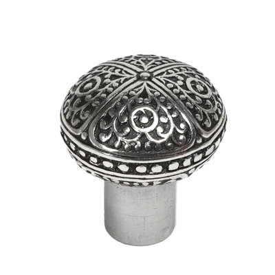 Millennium classic large round knobin Gilded Mercury