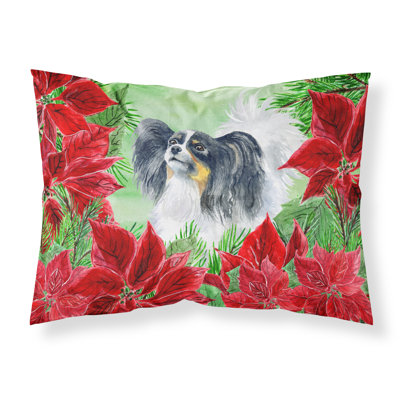 Taie d’oreiller poinsettas