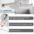 Wall Mounted Shower Head System 12 Inch Stainless Steel Square Rainfull Shower Combo with Valve-91799227
