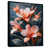 Toile avec cadre flottant noir