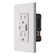 15 Tamper Resistant Quadplex Outlet with USB Port
