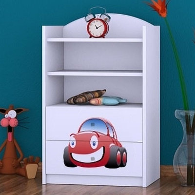 Thalia 96cm H X 60cm W Transportation Kids Cube