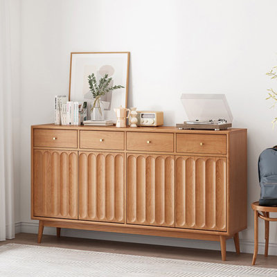 Armoire de rangement en bois massif