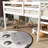 Full Rubber Wood Loft Bed With Ladder-1167357735
