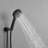 Wall Mounted Shower System With Hand Shower 2 Handle Complete Shower Faucet Kit Brass Shower Faucet Combo With Pressure Balance Valve-123232264