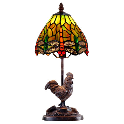 Lampe d'appoint Callico Coq Tiffany