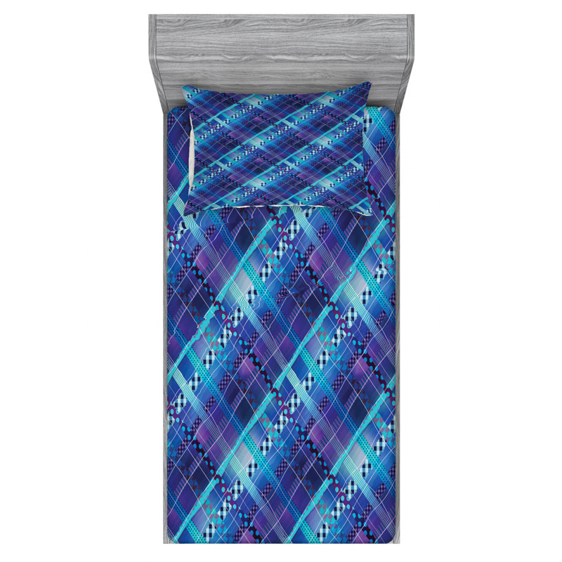 Microfiber Sheet Set, Twin XL Sheet Set with Fitted Sheet