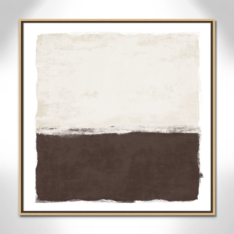 Chocolate Dipped II - Square Vesrion Print by Natalie Carpentieri, Natural, 31.5" H x 31.5" W