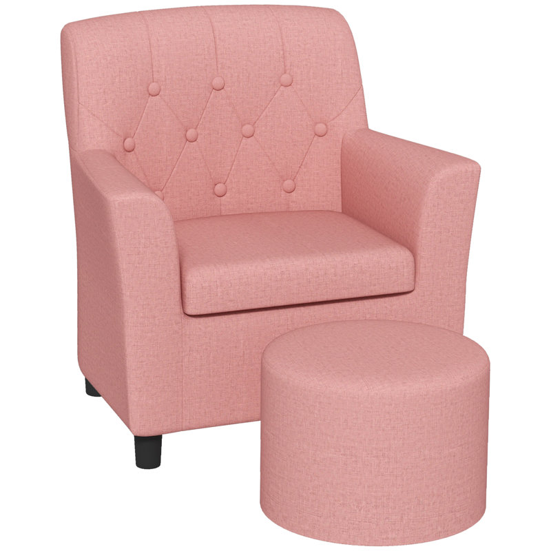 Lampley Children's Foam Chair, Pink