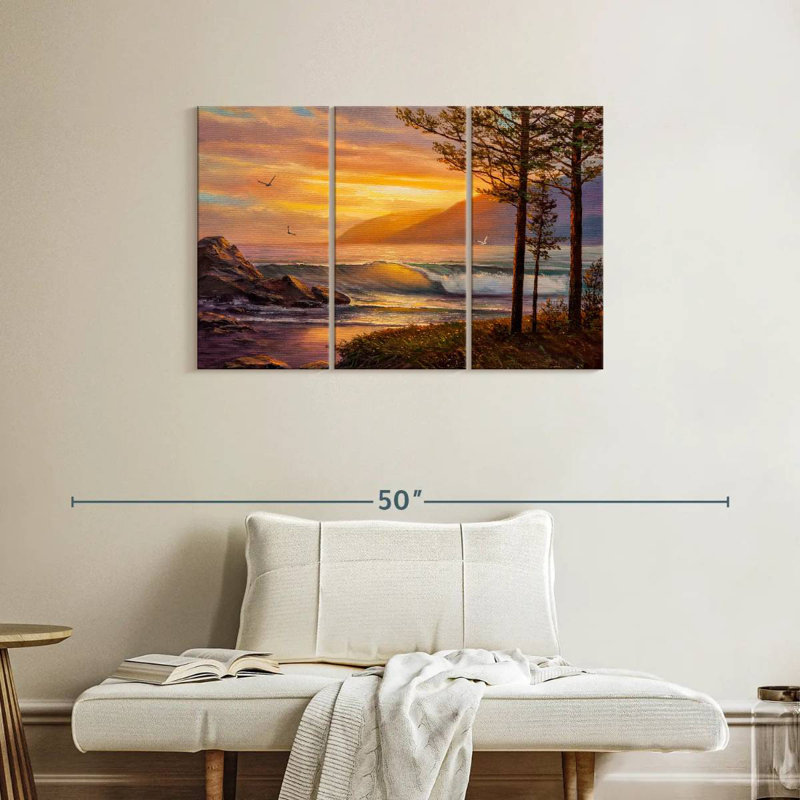 Gillard Golden Sunset, 24" H x 38" W