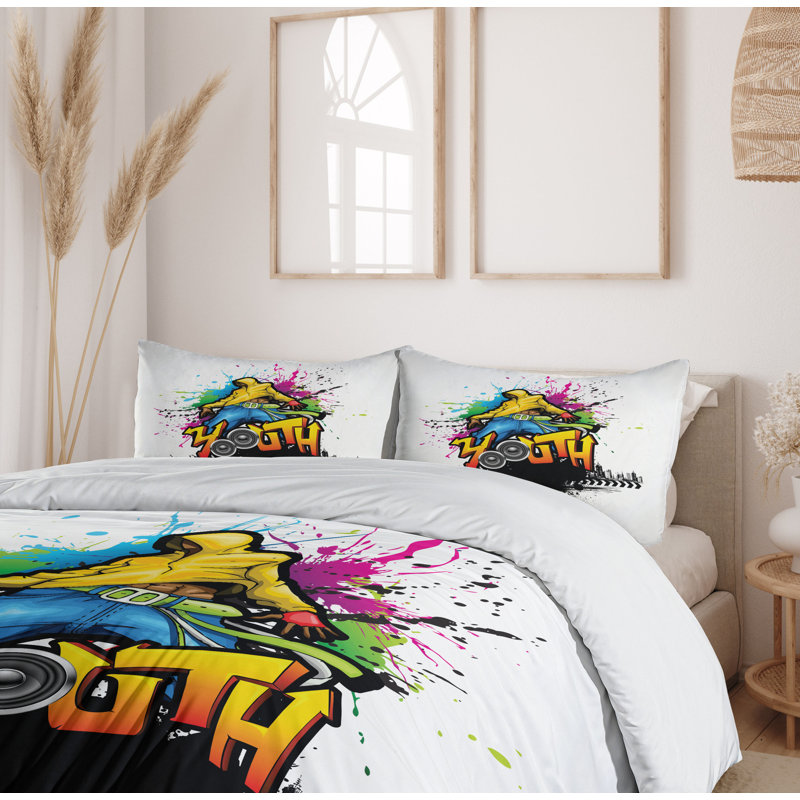 No Duvet Cover, Queen Duvet Cover + 2 Standard Shams