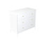 Commode blanche à 4 tiroirs pour enfants