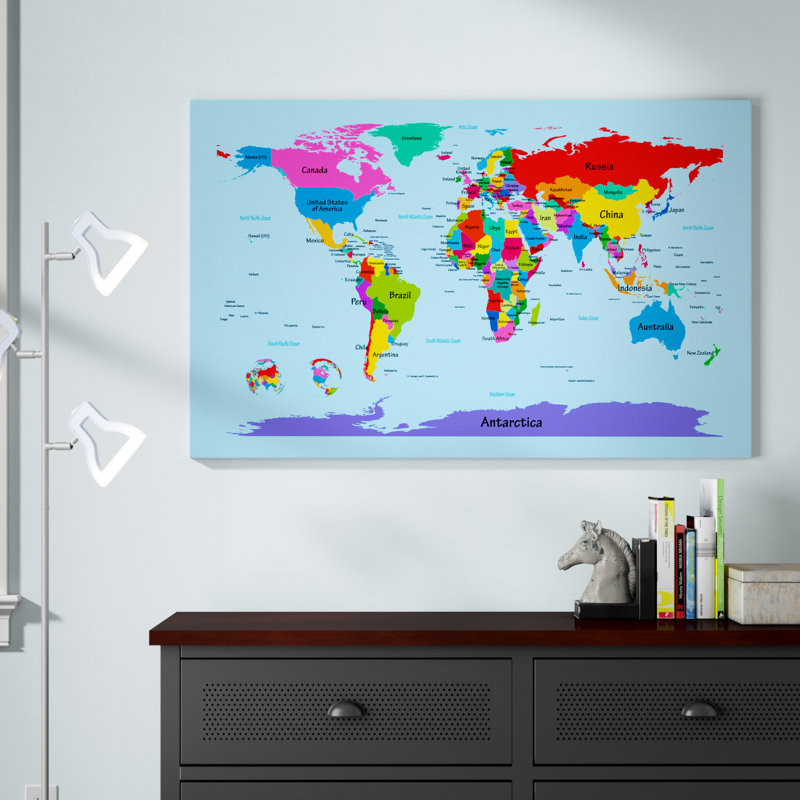 Oswaldo Education, Canvas, 30" H x 47" W x 2" D