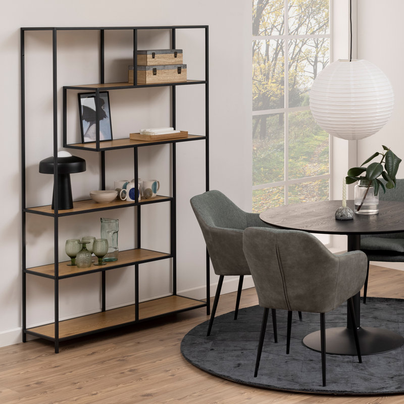 Aubreyona 185cm H x 114cm W Standard Bookcase