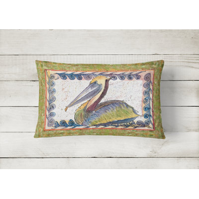 Outdoor Reversible Throw Pillow