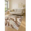  Tapis de chambre à coucher abstrait beige terre 5 x 7 pi-1629849028