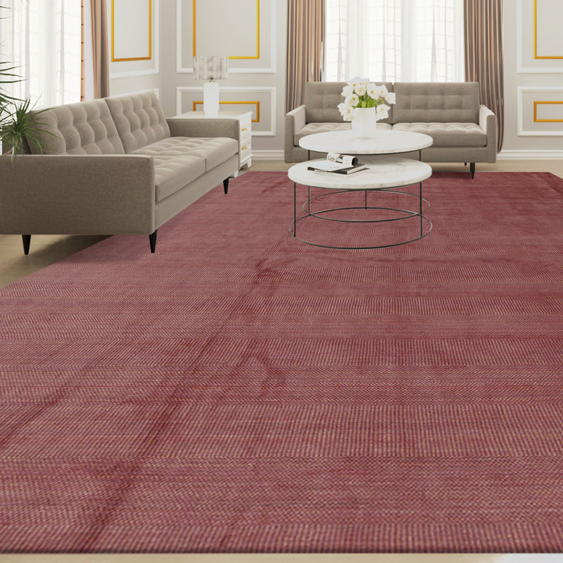 Area Rug in Red, Rectangle 11'9" x 14'9"