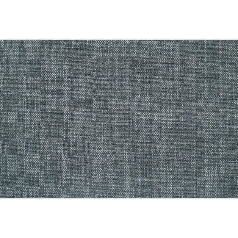 Tissu modulaire gris acier: 8 pièces, style contemporain moderne avec dossier épuré: tissu, 8 pièces
