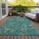 Kinslee Washable Paisley Indoor / Outdoor Rug 