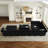 Wylodene 195.8'' Wide Oversized Velvet Reversible Modular Sectional Sofa Livingroom Storage Couch, 14 cartons Single Armless Chair & 7 Ottomans-93645999