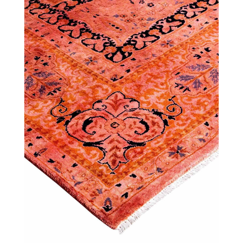 Overyed One-of-a-Kind Rectangle 5'10" X 9'5" Hand Knotted Area Rug