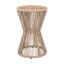 Table de bout d'extérieur au design élégant en forme de sablier résistant aux intempéries-1075147265-1075147267