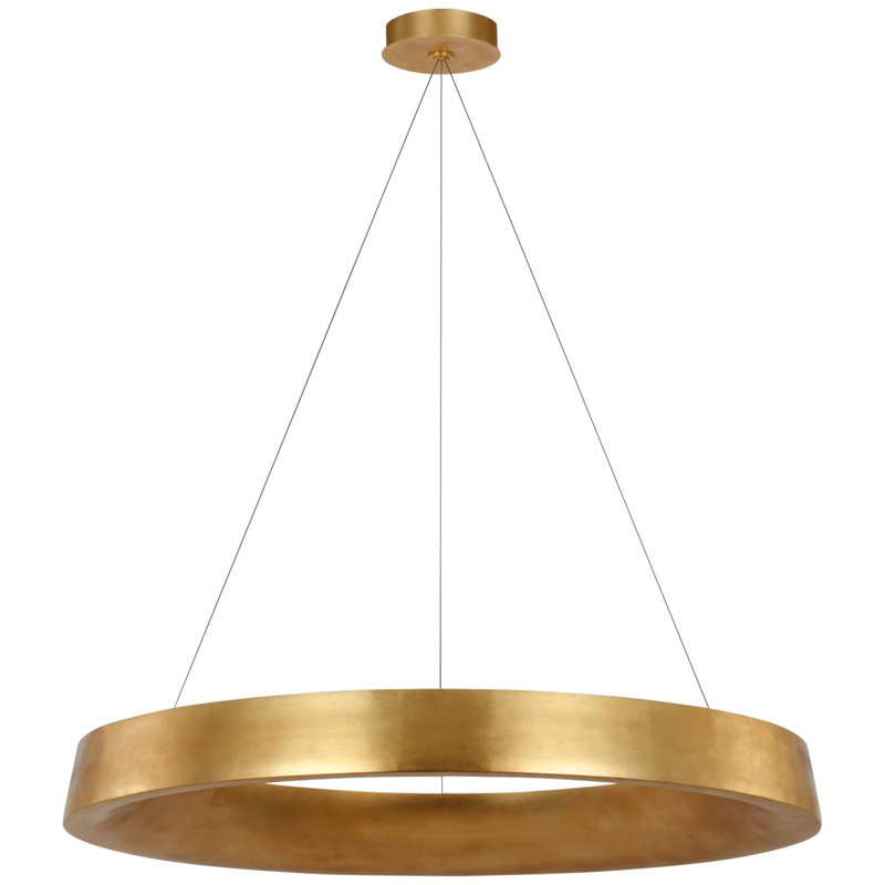 Neptune 6 - Light LED Chandelier, Gild