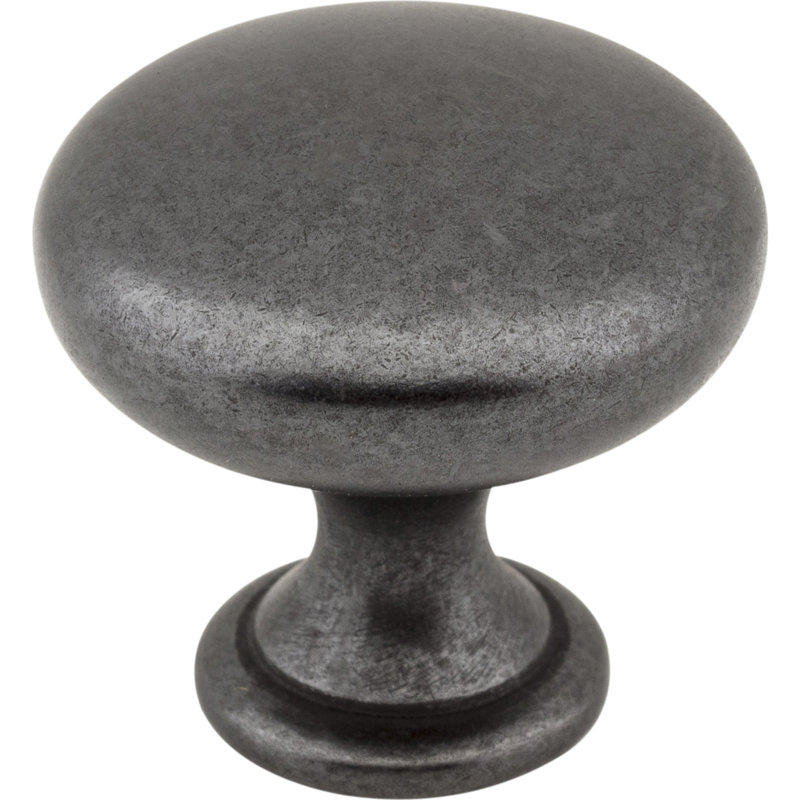 Madison 1 3/16" Diameter Mushroom Knob, Gun Metal