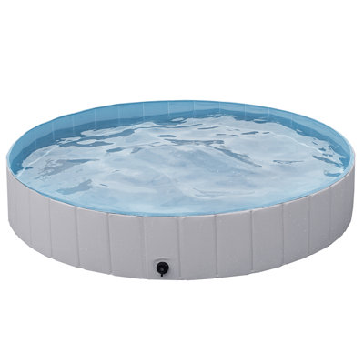 Size Foldable Pet Pool with Repair Patches