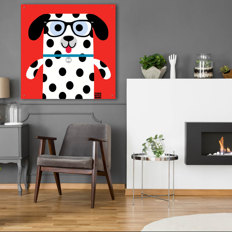 «Bow Wow Dalmation» par Todd Art, H 36 po x l 36 po