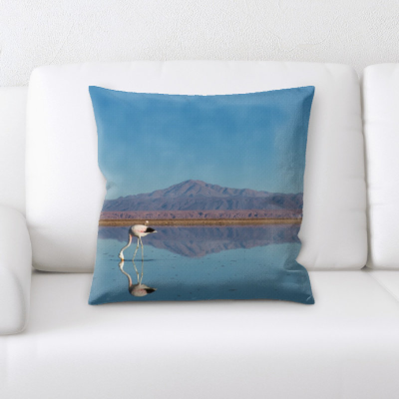 Microsuede Throw Pillow