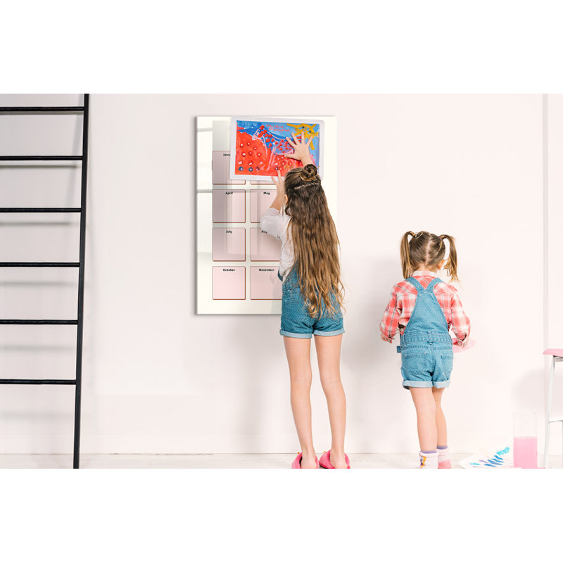 Magnetic Glass Photo Memo Board