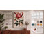 Crimson Rose Study Botanical - Wrapped Canvas-77462438-77462447