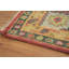 Tapis traditionnel en laine à motif géométrique Kazak 9x12