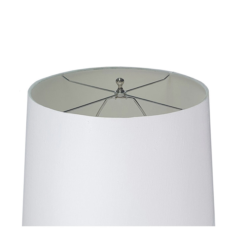 16" Diameter Multicolor Glass Table Lamp with Round Base
