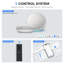 Ventilateur de plafond 84/96 pouces avec lumières et télécommande, avec 8 pales en aluminium, fonctionne avec Alexa-1682457887-1684958071