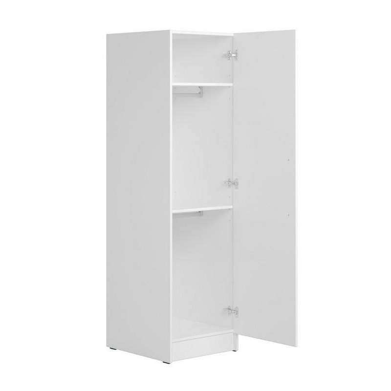 Portifino Single Door Wardrobe, White