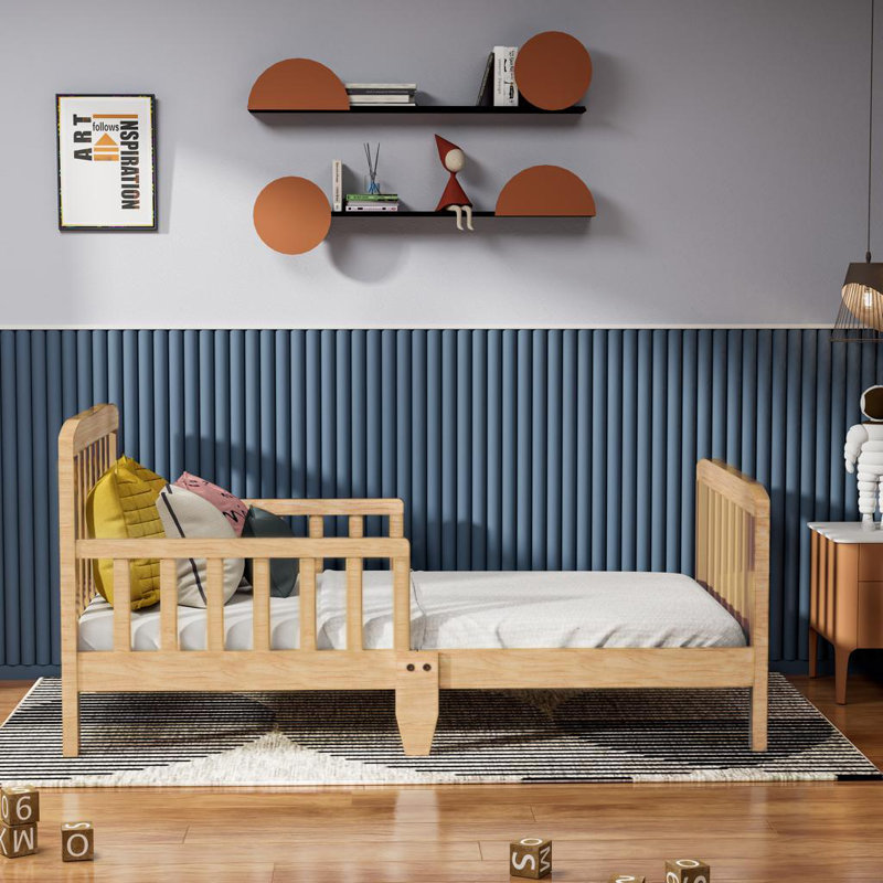 Hinman Toddler Solid Wood Bed by Harriet Bee
