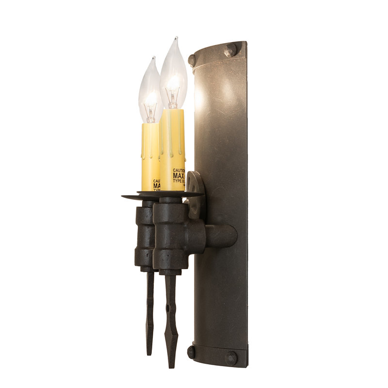 Warwick 2 - Light Candle Wall Light