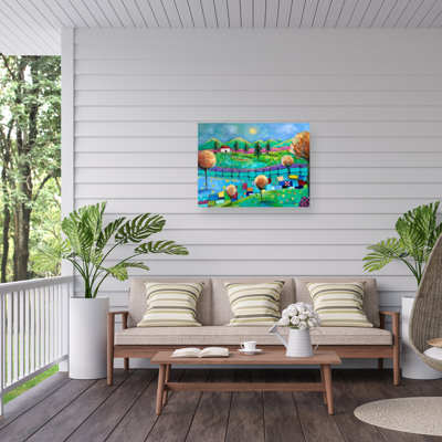Karrie Evenson Mountain View Outdoor  Canvas