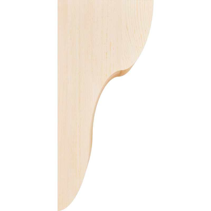 Corbeau Carmel, H 22 po x l 5,5 po x P 10 po, Sapin de Douglas, Lisse