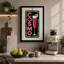 Cosmo Neon Sign Retro - Wrapped Canvas-1836644657-1836644659